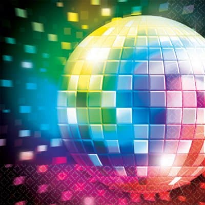 Servetter 70-talsdisco Fever