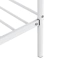 Pikkukuva 6 / 6: [en.casa]® Metalliristikkoinen vuodesohva 209cm x 96,5cm x 100cm valkoinen