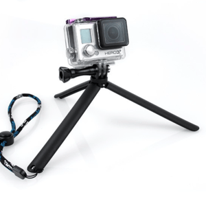 Stativ till GoPro kameran hero 2 3 3+ 4 4+, enklare stativ med handtag