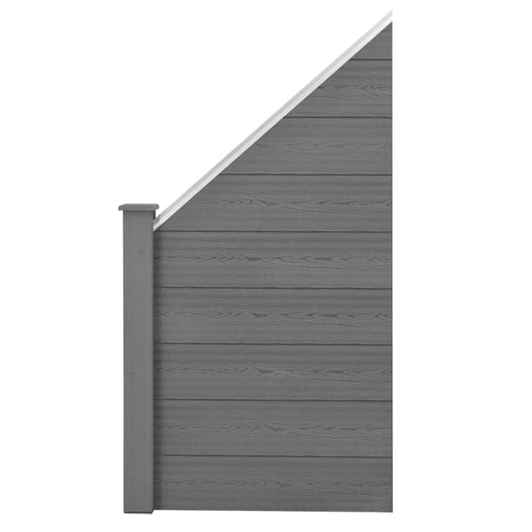 [neu.holz]® WPC Hegn - (102-180)x86cm - grå