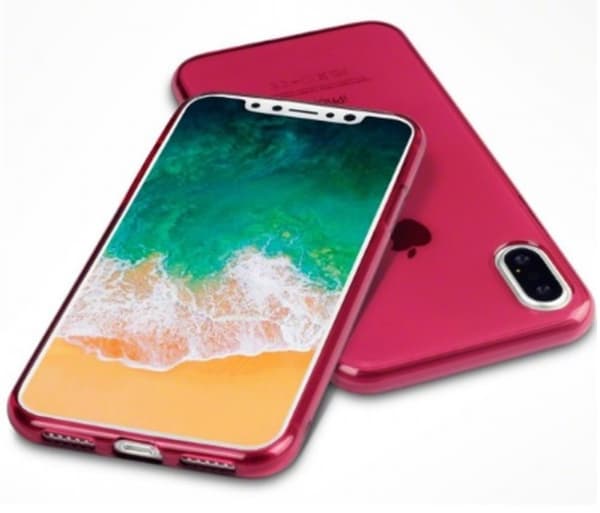 Mobilskal iphone X Red