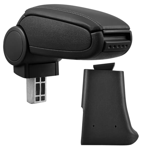 [pro.tec]® Armlæn til Volkswagen Golf 3 (alle modeller) / Volkswagen Vento - kunstlæder - sort