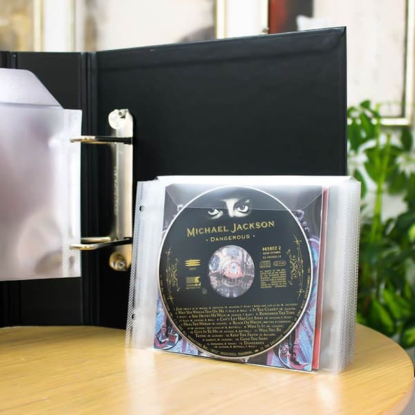 CD-tasku kansiorei ityksellä CD-levyjen säilytykseen - 100 kpl