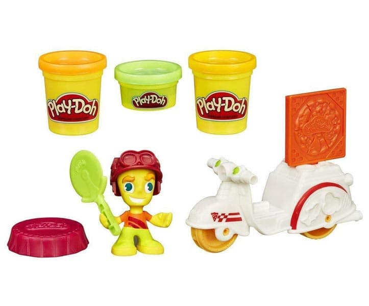 Play-Doh Town Mini Vehicle - Pizzabud
