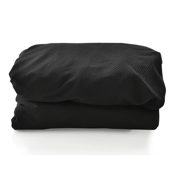 [neu.haus]® Sofföverdrag - Svart - soffbredd: 140-210 cm - elastisk tyg