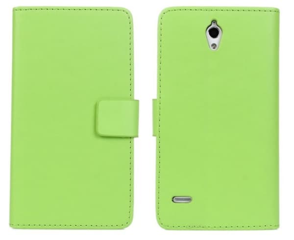 Mobilväska Ascend G700 Green w/Stand