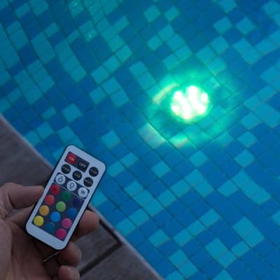 RGB Undervatten LED-ljus (10 LED-lampor)