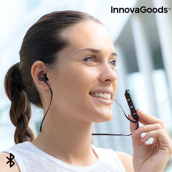 Magnetiska Trådlösa In-ear Sporthörlurar