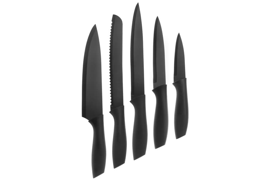 Maku Svart Knivset 5 Delar