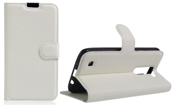 Mobilväska LG K8 White w/Stand