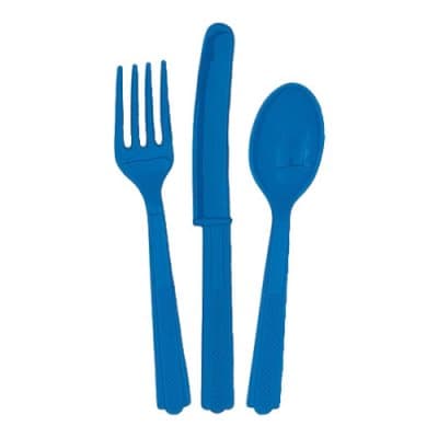 Plastbestick Blå