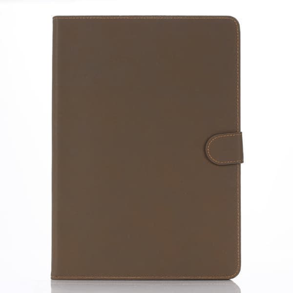 Fodral Mocka/Läder iPad Air 2 - Retro Mörkbrun