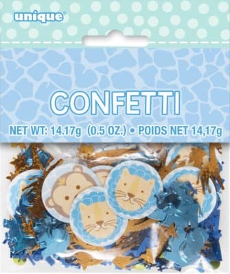 Konfetti Safari Blå 1 år