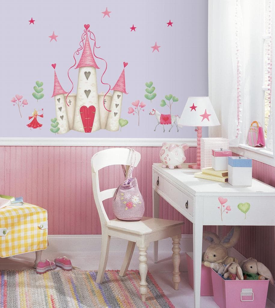 Vægdekoration - Princess Castle - RoomMates - Wallstickers