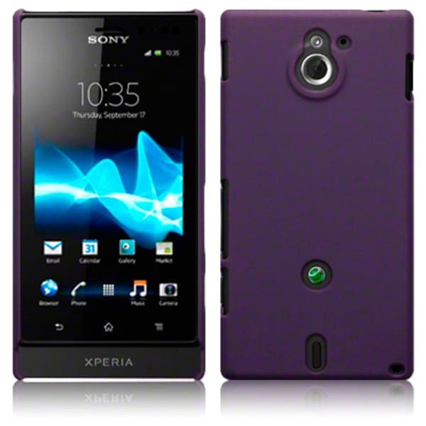 Hard Case Xperia Sola Solid Purple