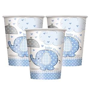 Pappmuggar Umbrellaphants - Blue