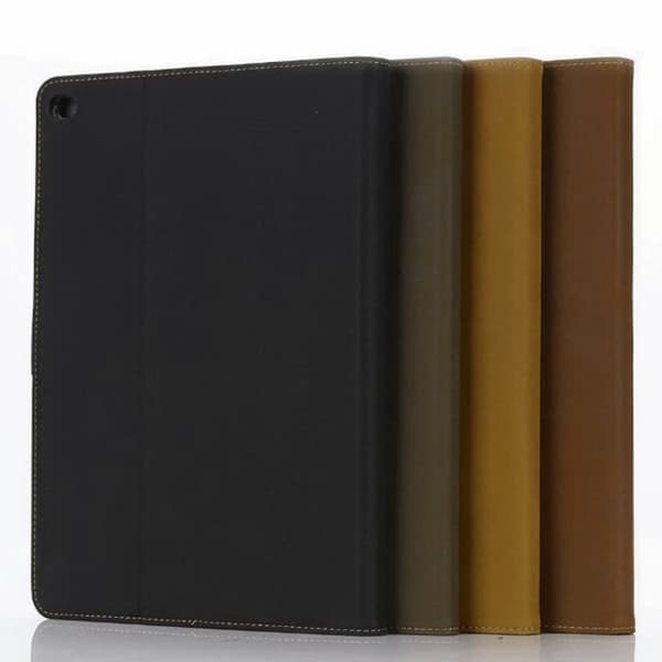 Fodral Mocka/Läder iPad Air 2 - Retro Ljusbrun