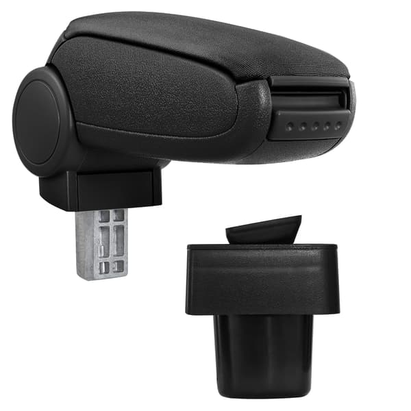 [pro.tec]® Armlæn til Suzuki Swift MZ / EZ (2005-) - tekstil - sort