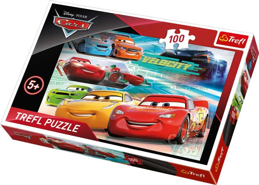 Trefl Disney Bilar 3: Farthjältar! 100 Bitars