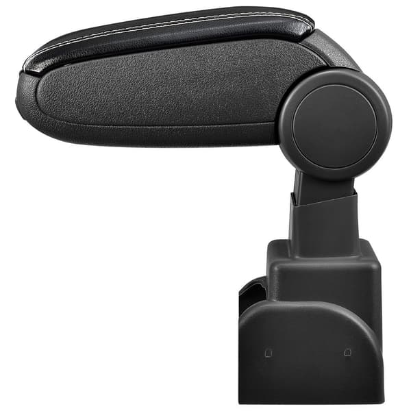 [pro.tec]® Armlæn til Opel Zafira A (1999 – 2005) - kunstlæder - sort med hvid søm