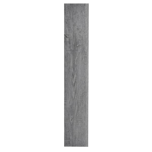 [neu.haus]® Vinylgolv-läggning med limmning-28 st.=3,92 qm-Grå ek imitation (matt)