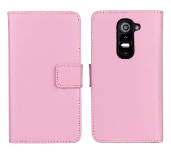 Mobilväska LG G2 Mini Pink w/Stand