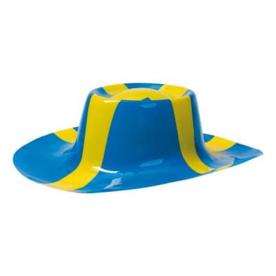 Plasthatt Sverigeflagga