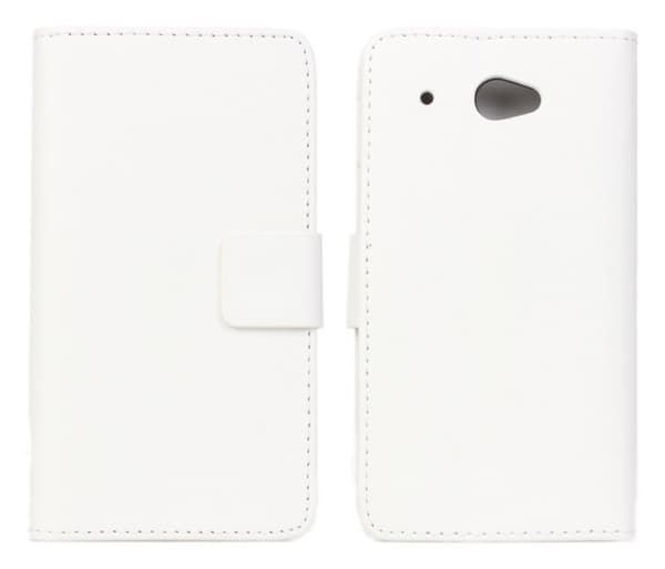 Mobilväska HTC Desire 601 White w/Stand