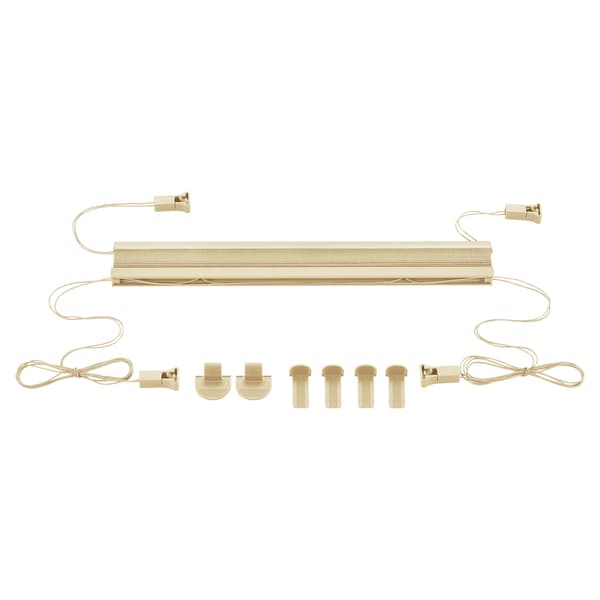 [neu.haus]® Plisségardin 85x100 cm - creme - solskydd utan borrning