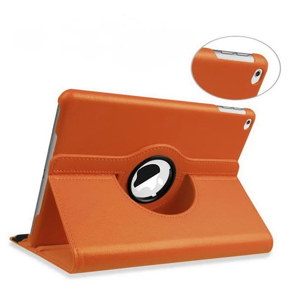 Fodral iPad 9,7" (2017/2018) Roterande 360° - Orange