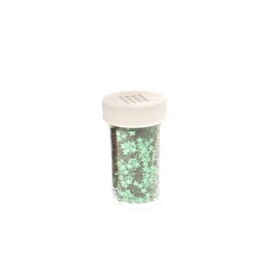 Glitter Stjärnor 20g Grön, Pyssel