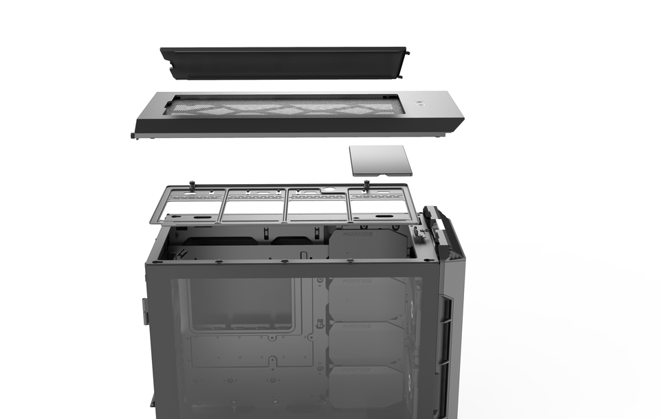Phanteks Eclipse P600S Silent, Tempered Glass, Satin Black