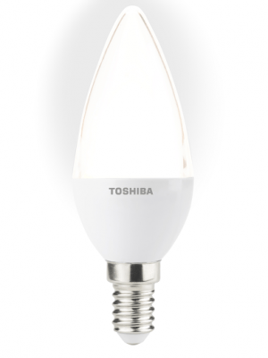 TOSHIBA Candle E14 Klar 3,5W