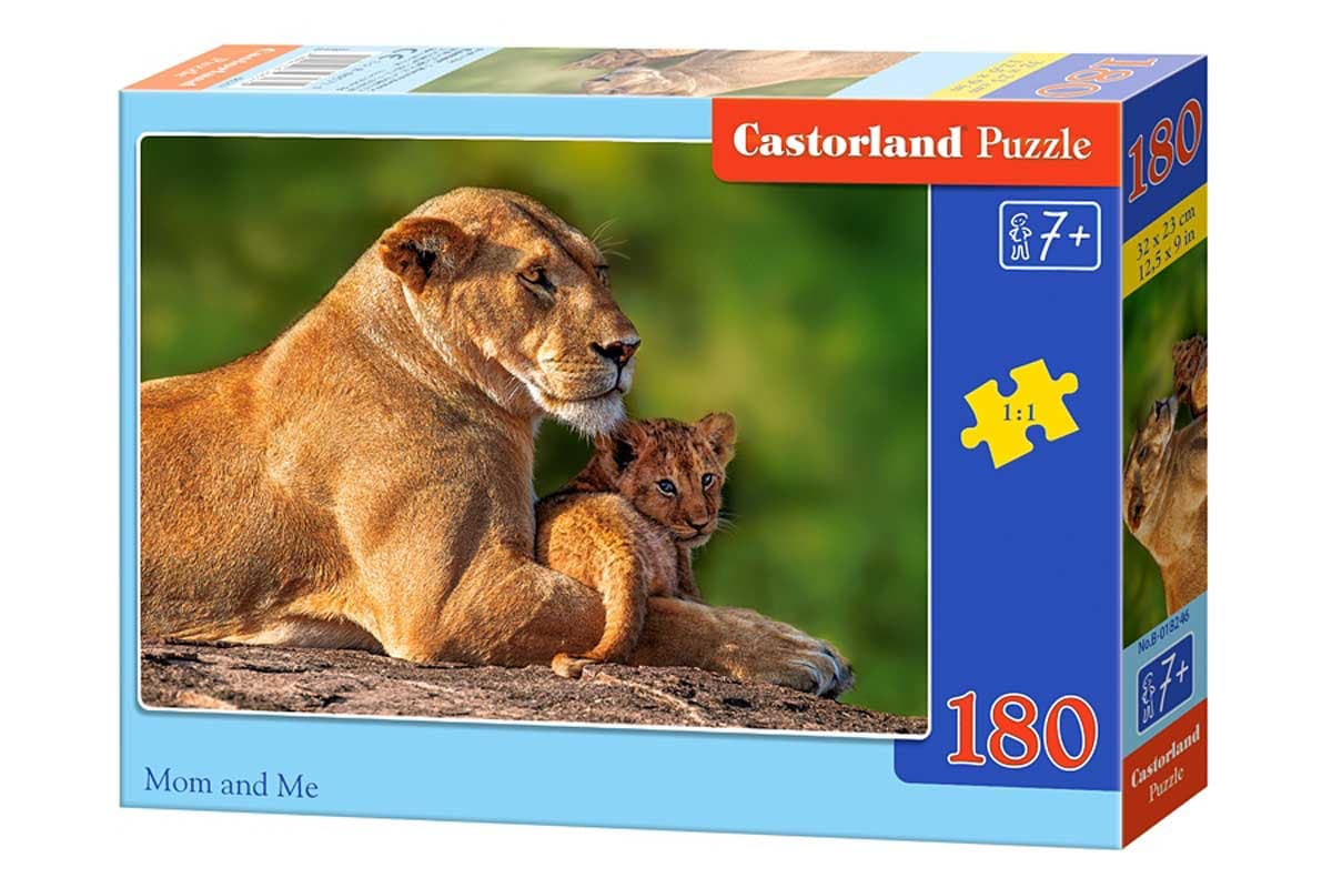 Castorland Min Mamma, Lejoninnan & Jag 180 Bitars Pussel