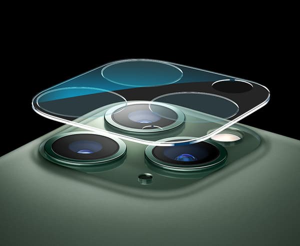 Pack 2 iPhone 11, Pro 11, Pro Maksimal Kamera hærdet glas Skærmbeskyttelse Bedst i Test