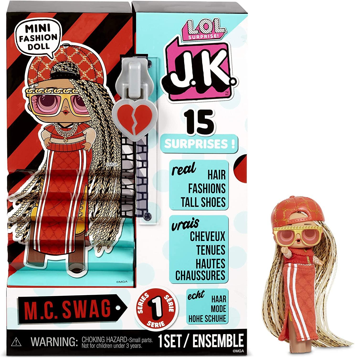 L.O.L. Surprise! J.K. Mini Fashion Doll - M.C. Swag