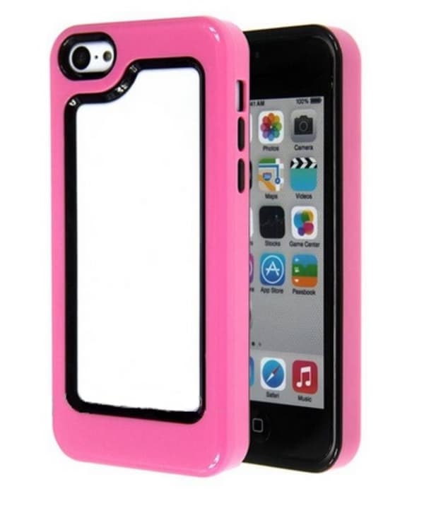 Bumper 2 in 1 iphone 5C Pink