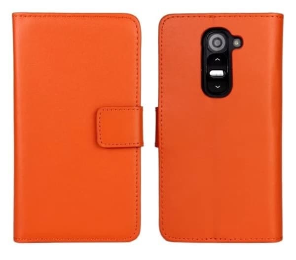 Mobilväska LG G2 Mini Orange w/Stand
