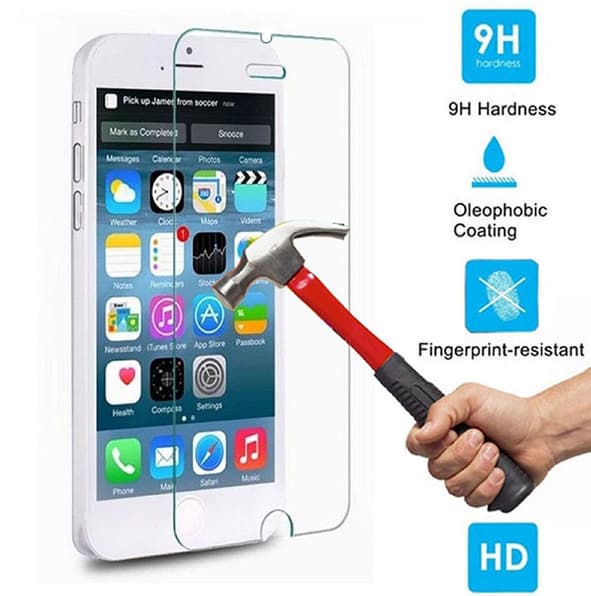 iPhone 8 Plus Screen Protector i hærdet glas - Glas Cover - STÆRKT skyd