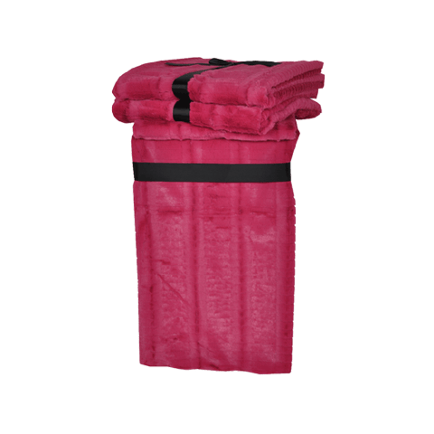 Chess Plaid i cerise farve blød 170 x 130