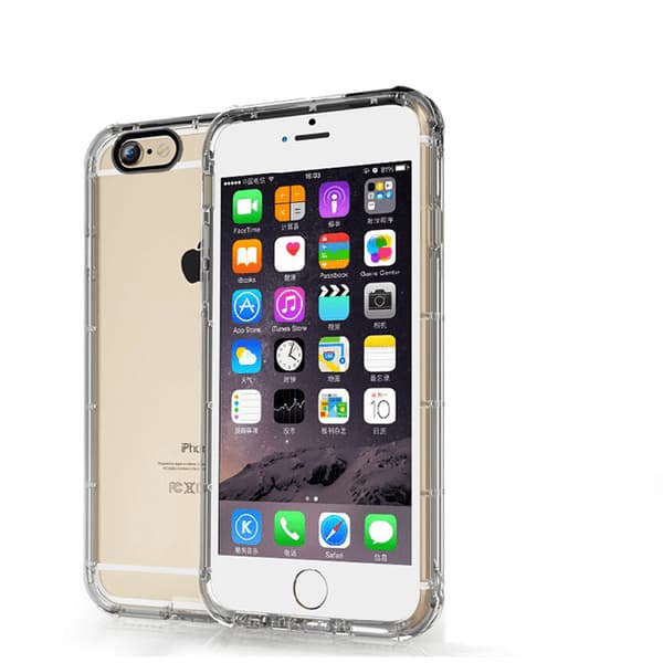 Extra tåligt silikonskal iPhone 6/6s