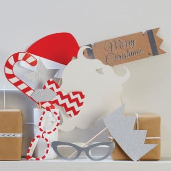 Photo Booth – Christmas Metallics