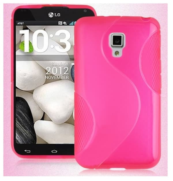 Back Cover Optimus L7 II Style Pink