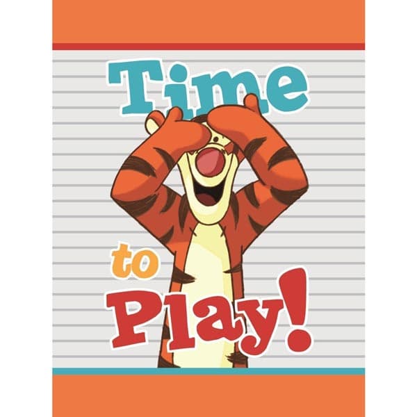 Disney Nalle Puh Plyschfilt Babypläd 75x100cm - Tiger