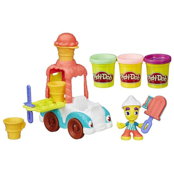 Play-Doh Town Ice Cream Truck - Glassbil leksaksset