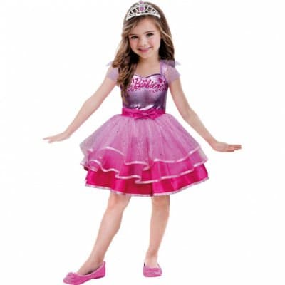 Barbie Ballerina Børnekostume