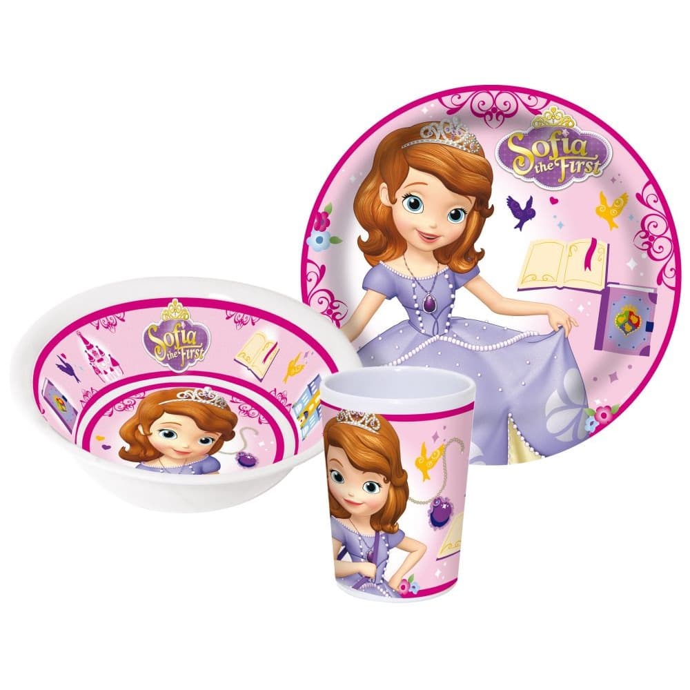 Disney Prinsessan Sofia Matset Melaminservis