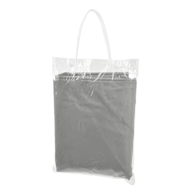 [en.casa]® Soltag - vandafvisende - trekantet - 3,6m x 3,6m x 3,6m lysegrå