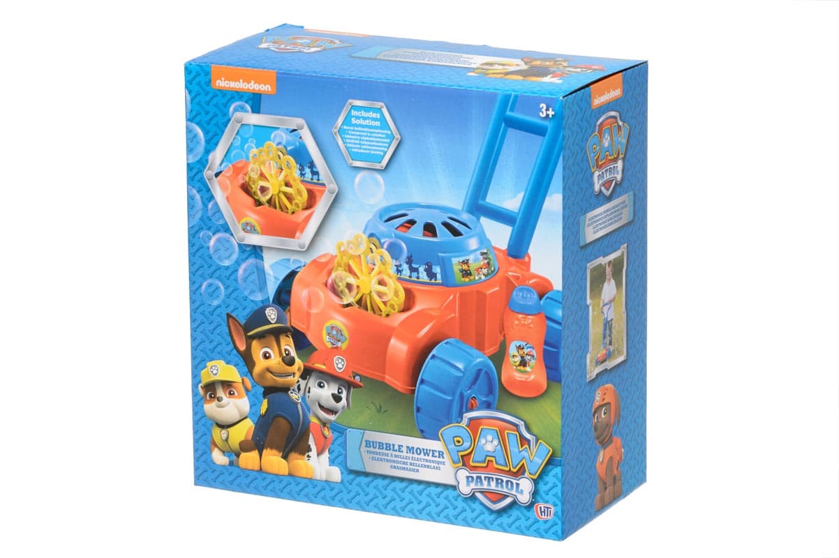 Paw Patrol Såpbubbel Maskin Gräsklippare