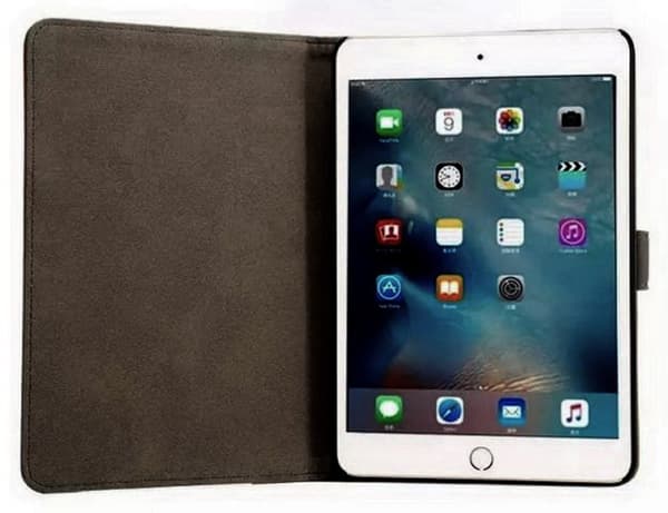 Mockafodral iPad Mini 2 / Mini 3 (Retina) Retro - Ljusbrun